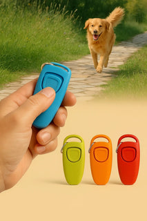 Fischietto e Clicker 2 - in - 1 per l'Addestramento del Cane - AmiciFidati