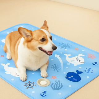 Tappetino Refrigerante Estivo per Cani e Gatti β Rinfrescante ad Acqua, Antiscivolo e Resistente - AmiciFidati