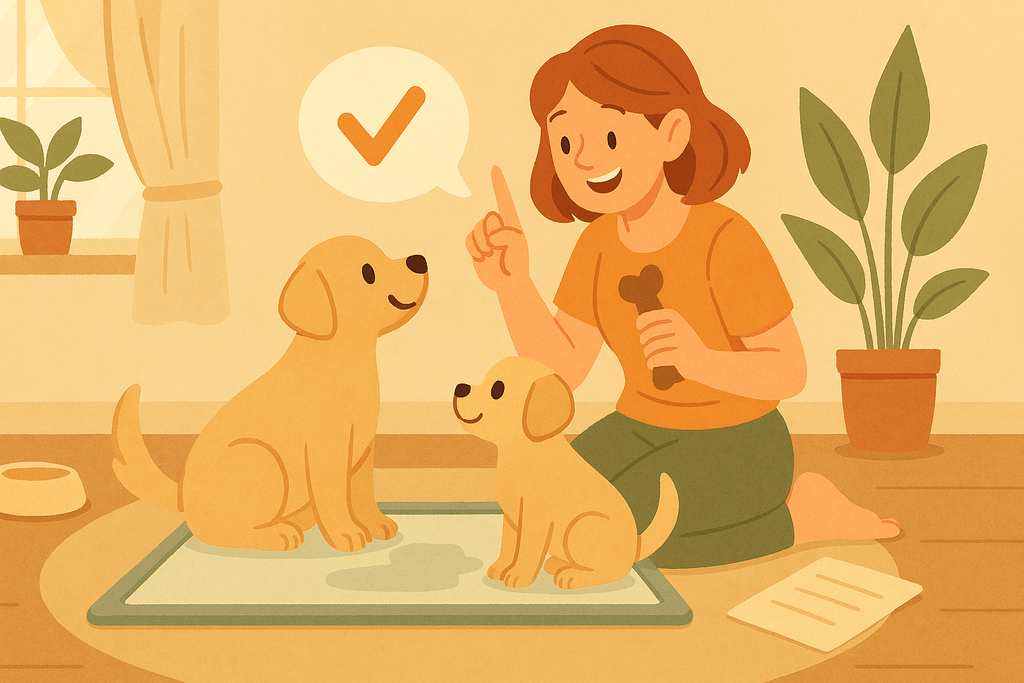 Il Segreto per Insegnare al Cucciolo Dove Fare la Pipì (senza stress né sgridate)