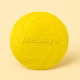 Frisbee morbido giallo per cani – gioco da riporto resistente per addestramento e divertimento all’aperto