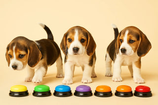 Pulsanti Parlanti per Addestramento Cani e Gatti – Set Registrabile con Luci per Giochi Interattivi - AmiciFidati